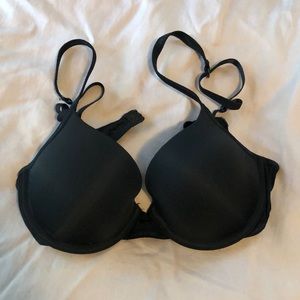 Calvin Klein lightly lined black bra